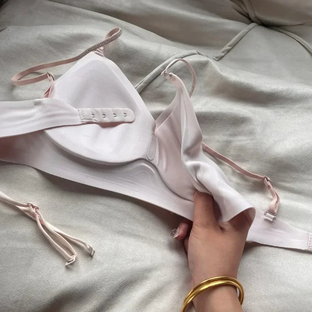 Women's Seamless Milk Skin Dia – Cotton Bra Everyday recenzja i cena
