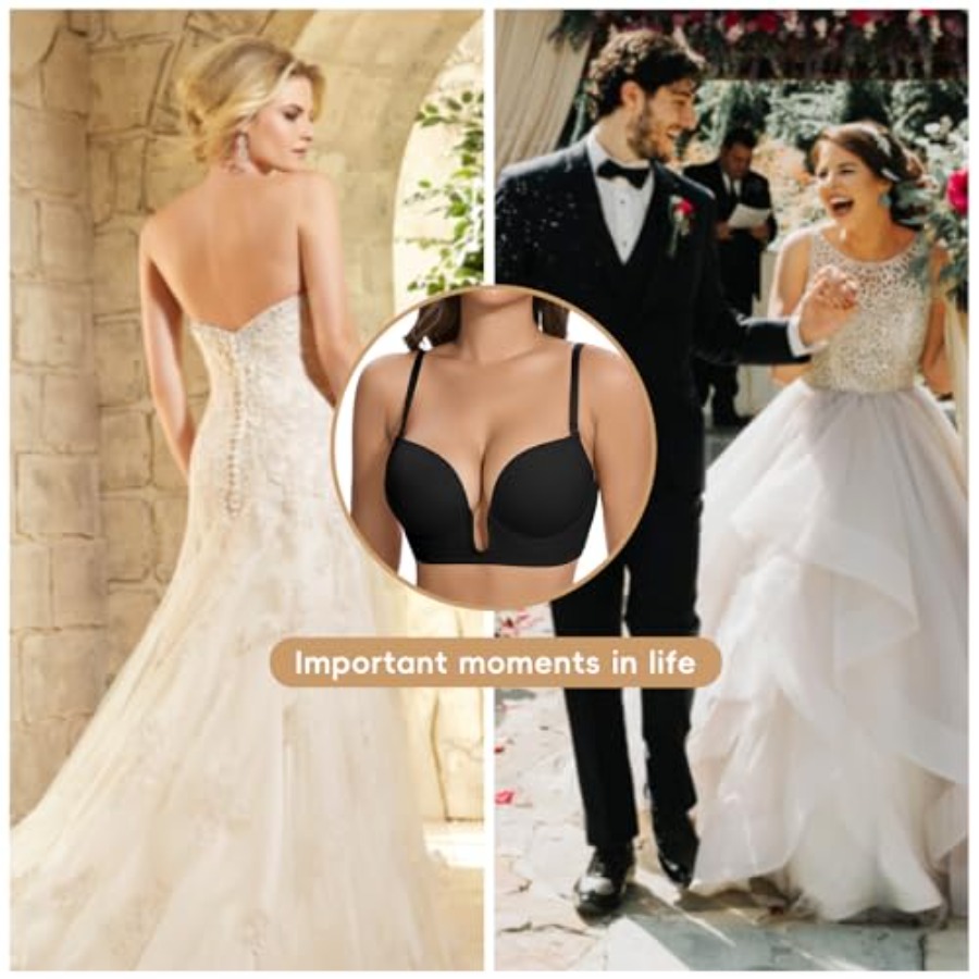 JOYSHAPER Plunge Bras for Wome – Plunge Bra Push Up recenzja i cena