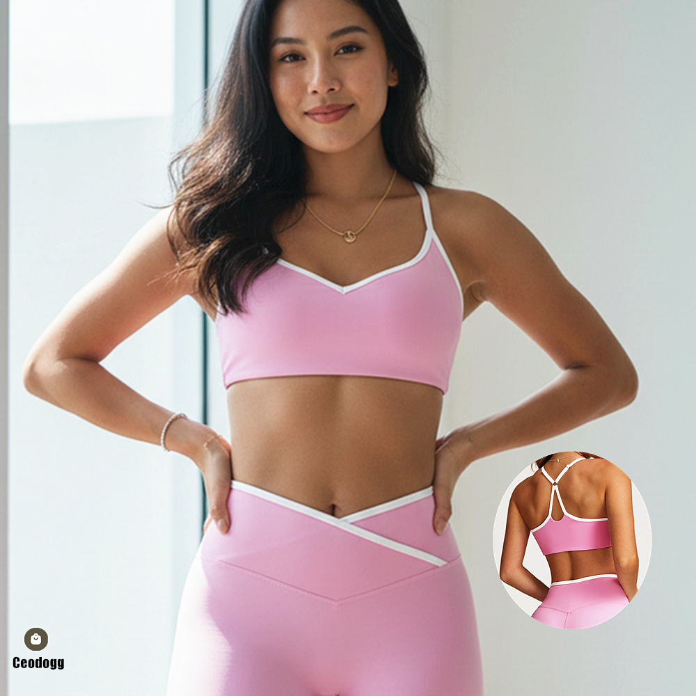 Gym Underwear Women's Sport Br – Sports Bra Racerback recenzja i cena