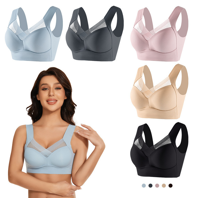 L-6XL Plus Size Non-underwire  – Underwire Bra Padded recenzja i cena