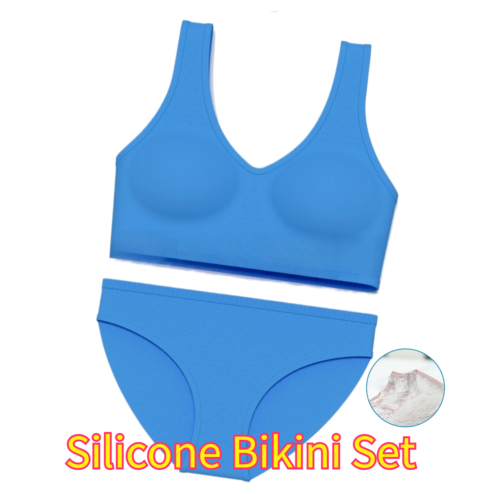 Silicone Women Swim Bikini Set – Minimizer Bra Women recenzja i cena