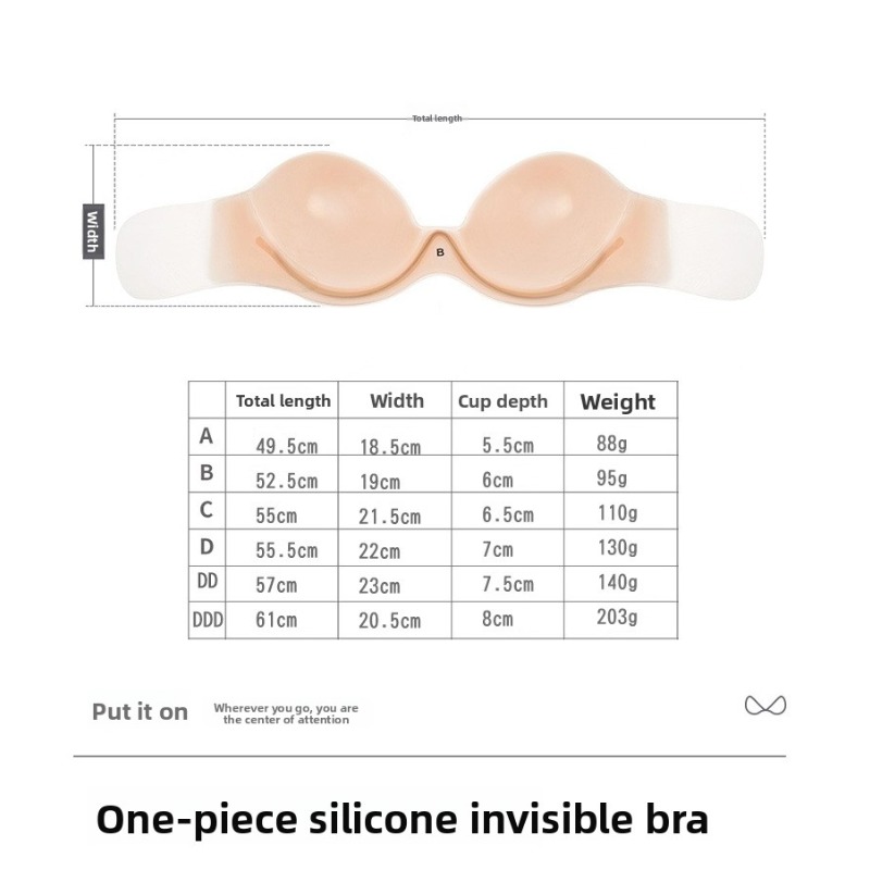Strapless Silicone Adhesive Br – Backless Bra Sticky recenzja i cena