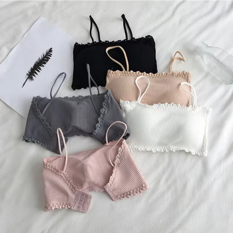 Women's Cotton Bra Female Tube – T Shirt Bra Seamless recenzja i cena