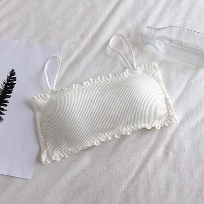 Women's Cotton Bra Female Tube – T Shirt Bra Seamless recenzja i cena