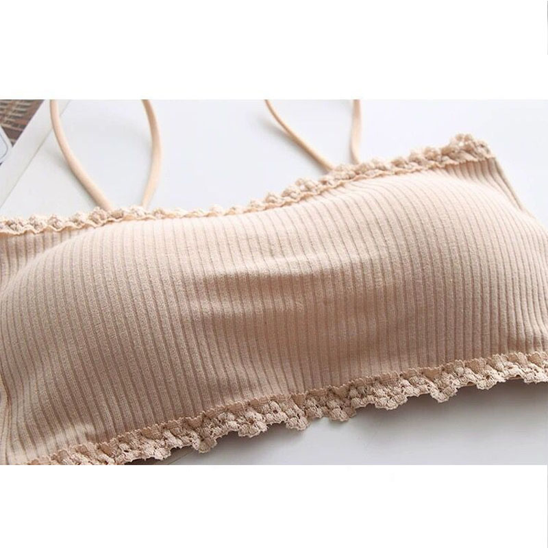 Women's Cotton Bra Female Tube – T Shirt Bra Seamless recenzja i cena