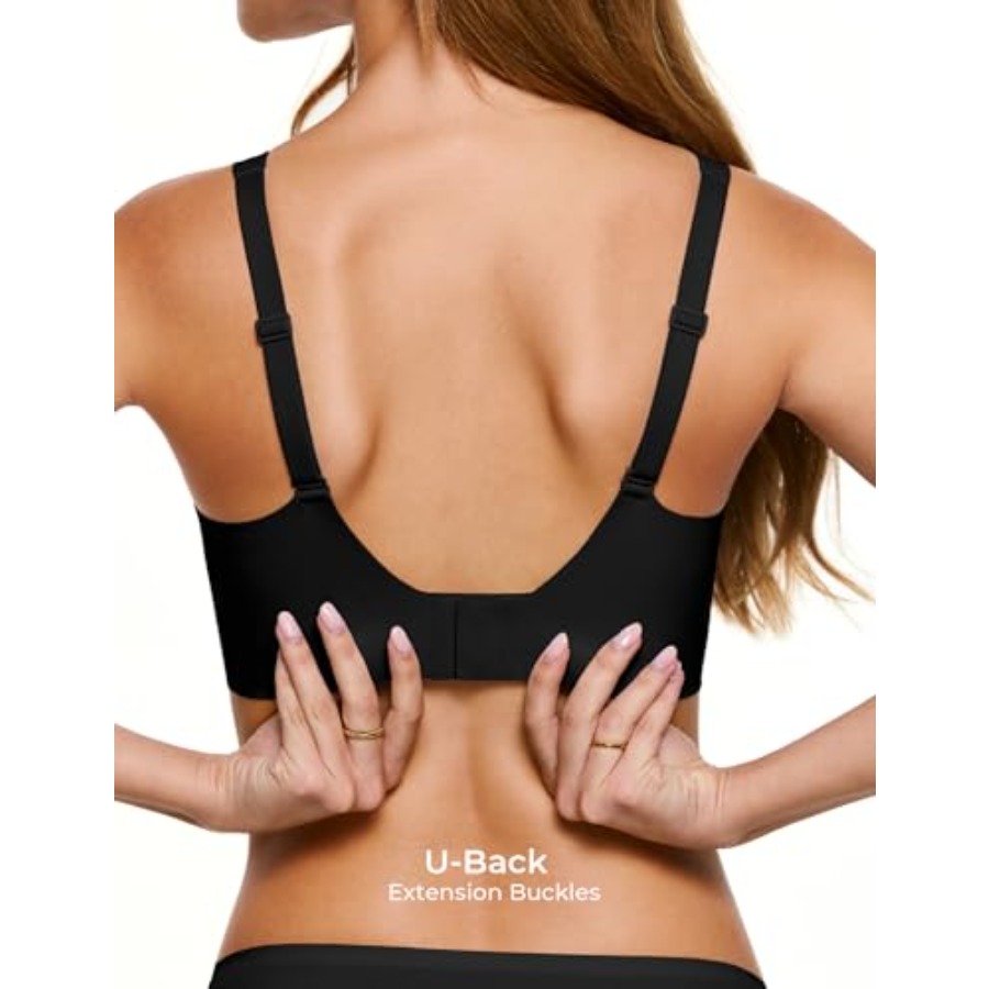 Deep V Jelly Bras for Women, W – T Shirt Bra Seamless recenzja i cena