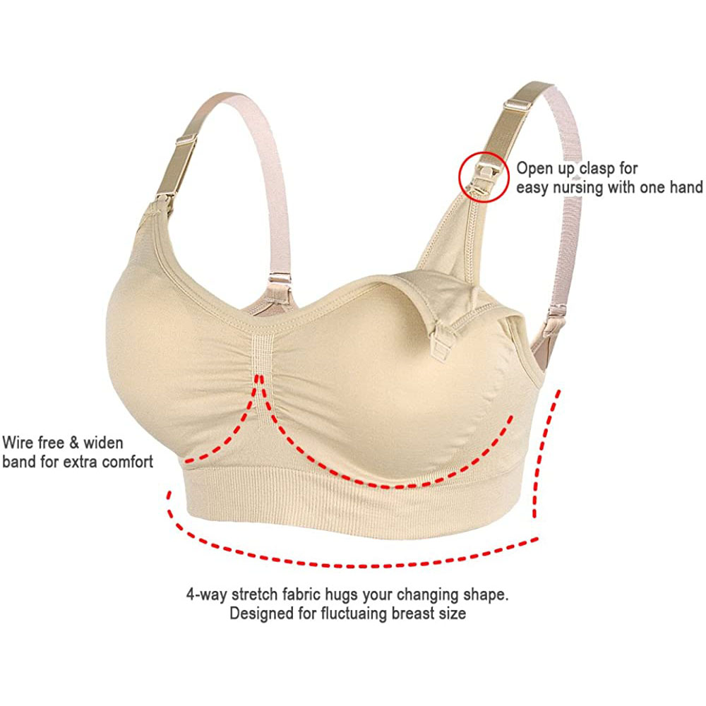 Womens Maternity  Nursing Bra  – Sleep Bra Bralette recenzja i cena