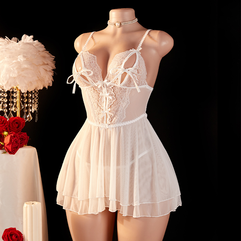 Transparent Sexy Woman Lingeri – Lace Bralette Set recenzja i cena