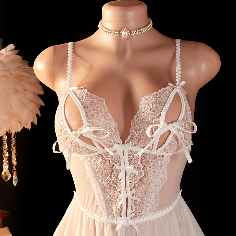 Transparent Sexy Woman Lingeri – Lace Bralette Set recenzja i cena