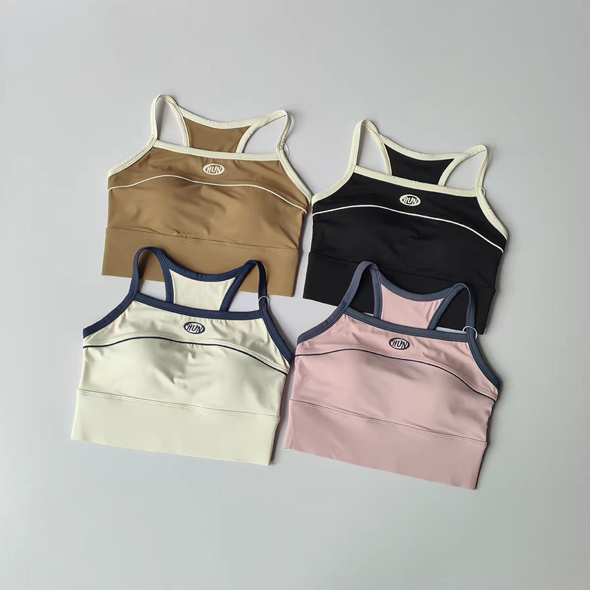 Women Color Block Sports Bra w – Sports Bra Racerback recenzja i cena