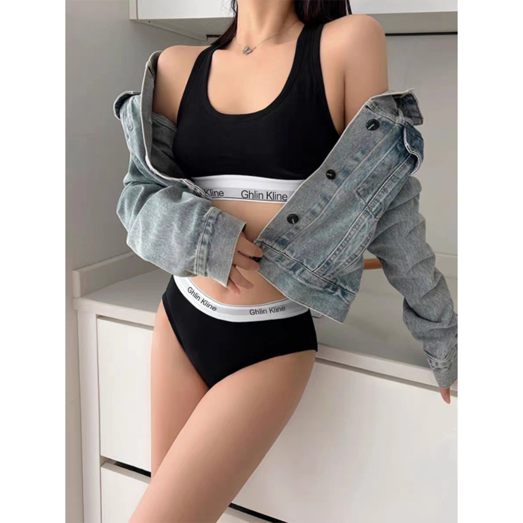 2PCS Ghlin Kline Underwear wit – Cotton Bra Everyday recenzja i cena