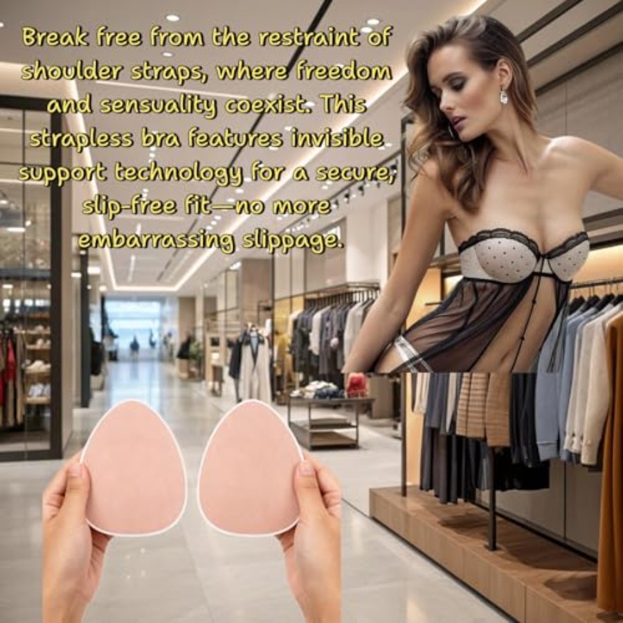 Plus Size Invisible Adhesive S – Strapless Bra Adhesive recenzja i cena