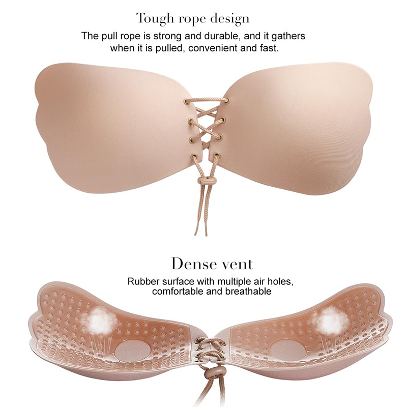1/2 Pairs Women Summer Backles – Backless Bra Sticky recenzja i cena