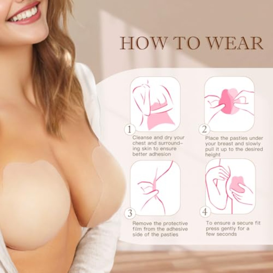 Zacca Sticky Bra for Women, Ad – Backless Bra Sticky recenzja i cena
