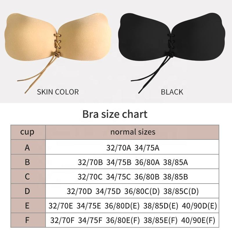 Wing shaped drawstring nude ba – Strapless Bra Adhesive recenzja i cena