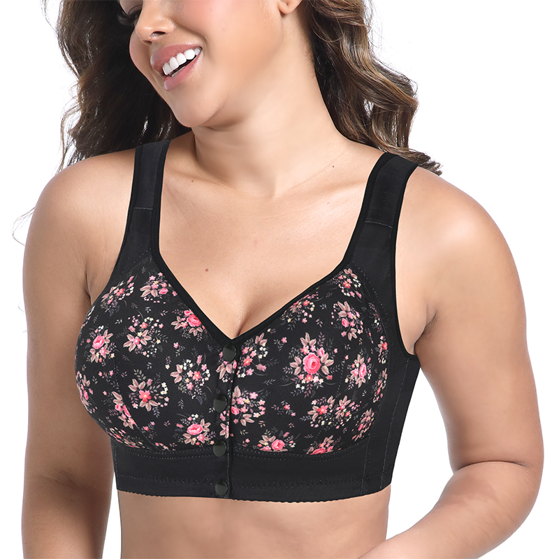 Elegant Wireless Printed Front – Wirefree Bra Comfort recenzja i cena