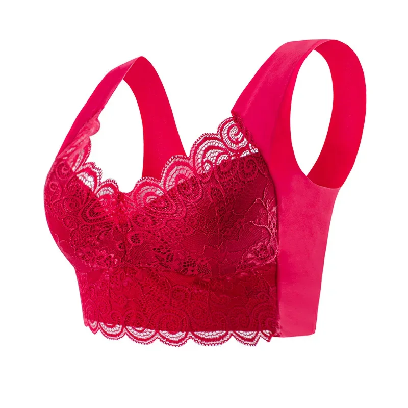 1pcs Ice Silk Seamless Lace Br – Sleep Bra Bralette recenzja i cena