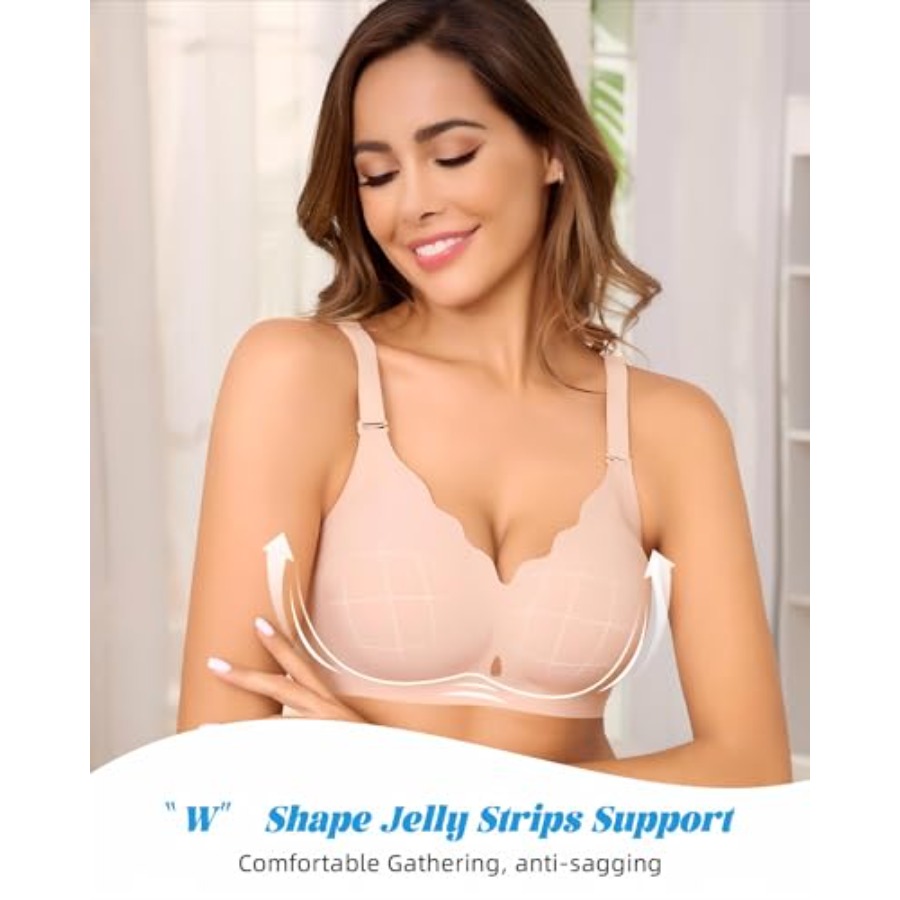 Women Wireless Seamless Bra -  – Full Coverage Bra recenzja i cena