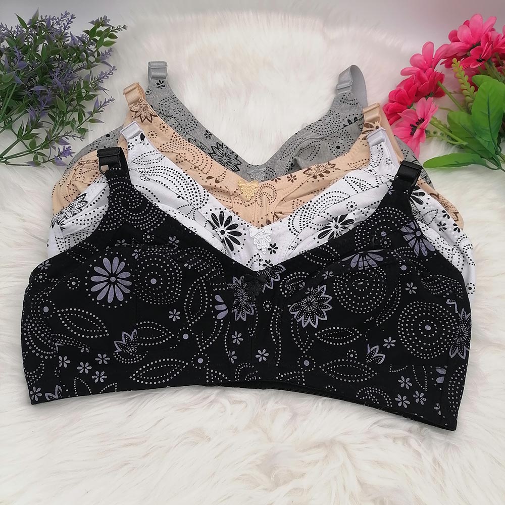 Women's Big Cup Wireless Bra C – Cotton Bra Everyday recenzja i cena