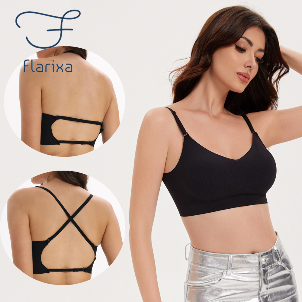 Flarixa Seamless Low Back Bra  – Full Coverage Bra recenzja i cena