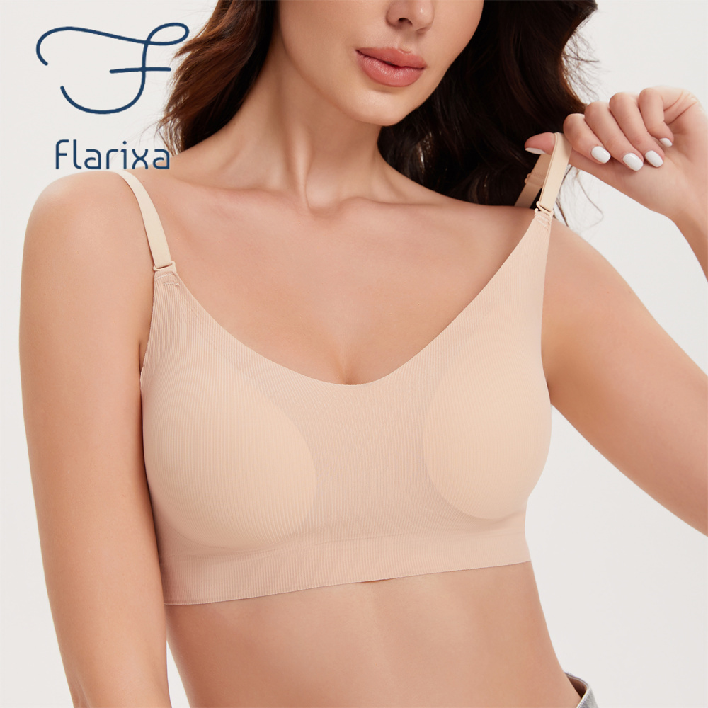 Flarixa Seamless Low Back Bra  – Full Coverage Bra recenzja i cena