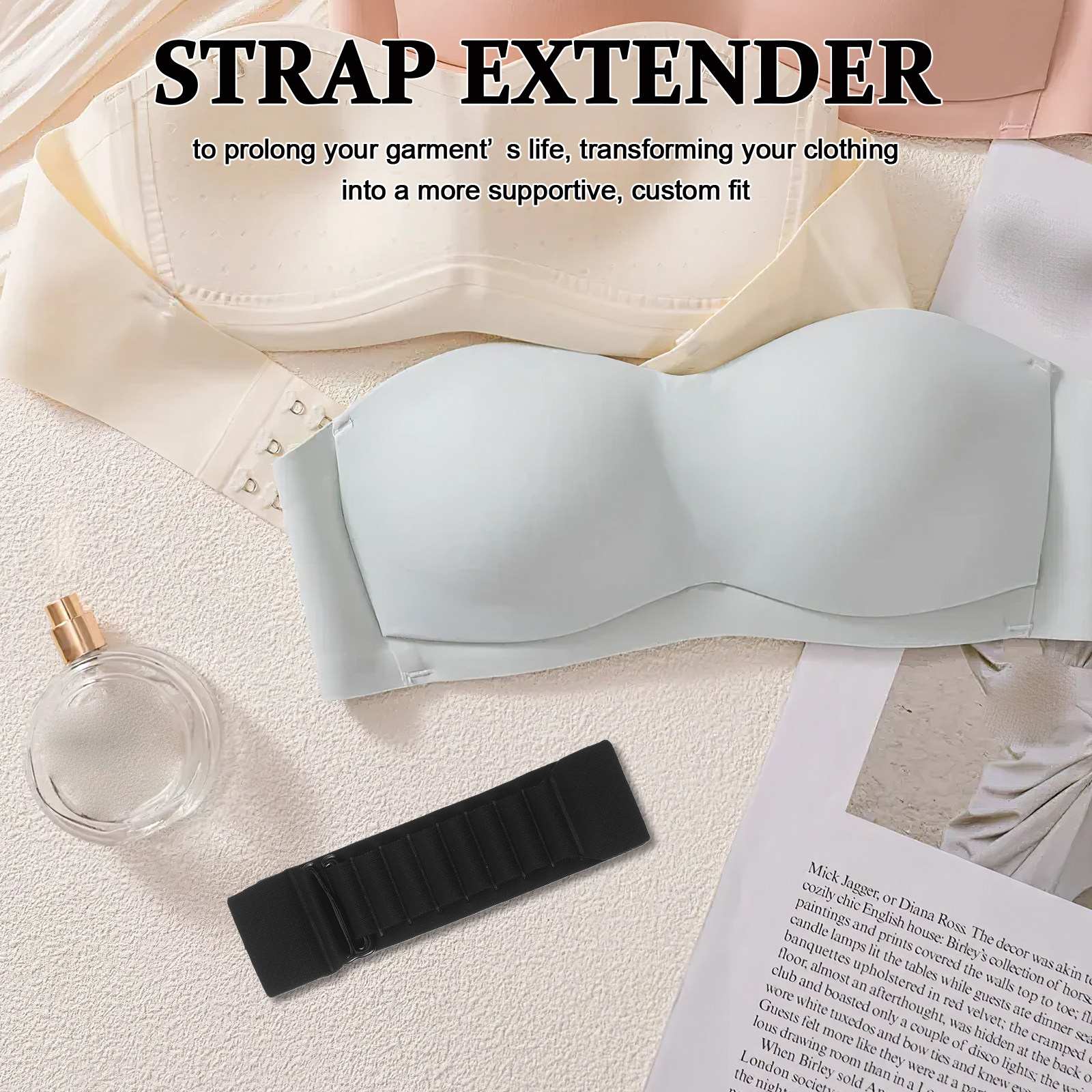6Pcs Bra Strap Extender Clips  – Sports Bra Racerback recenzja i cena