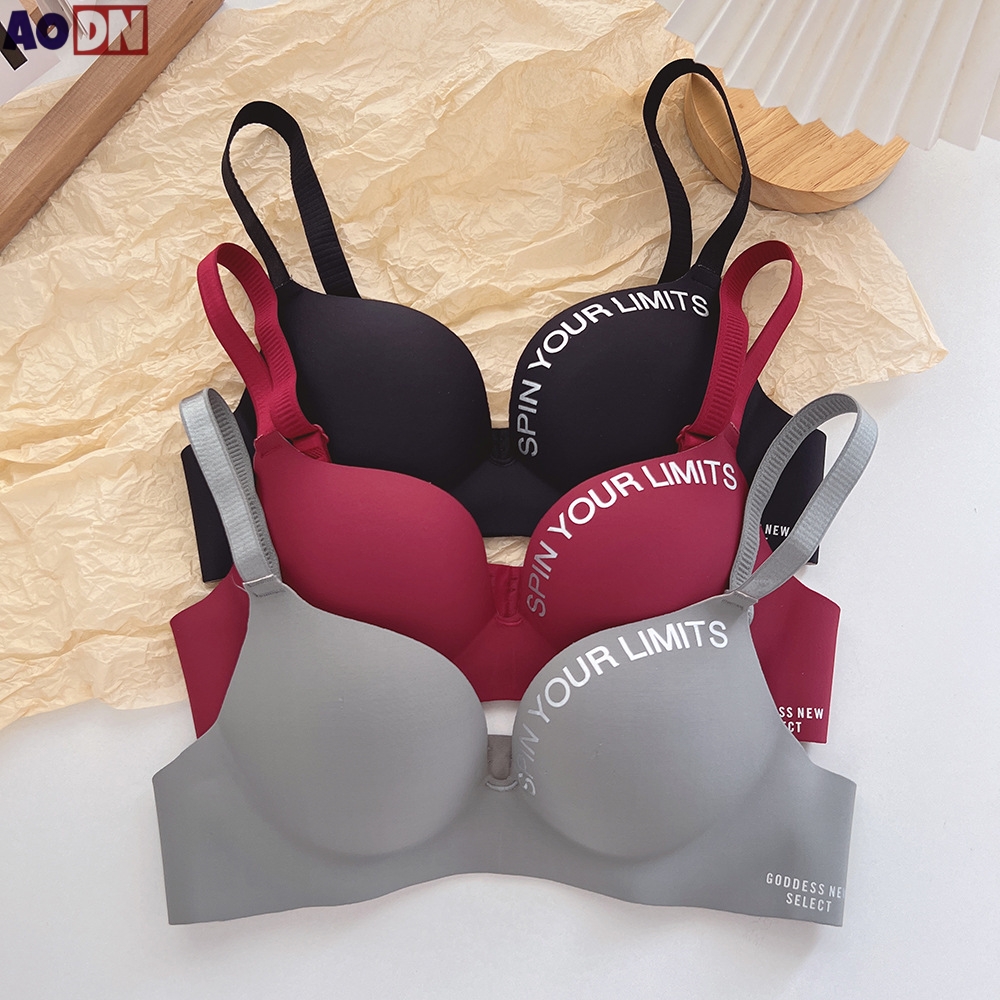 Simplicity Letters Printed Bra – Cotton Bra Everyday recenzja i cena