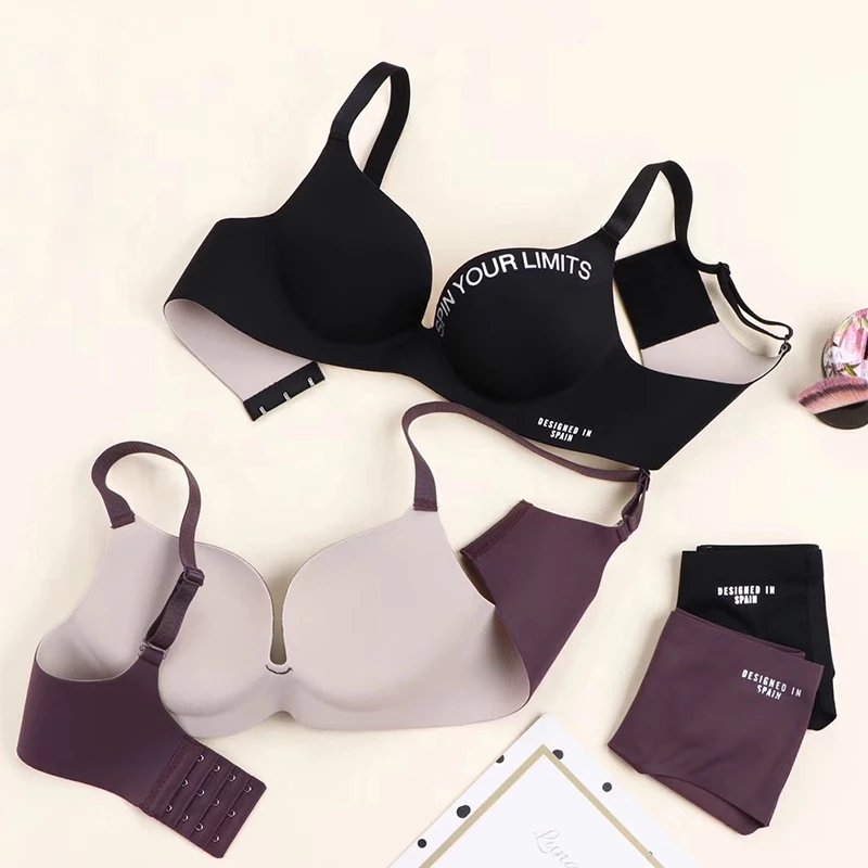 Simplicity Letters Printed Bra – Cotton Bra Everyday recenzja i cena