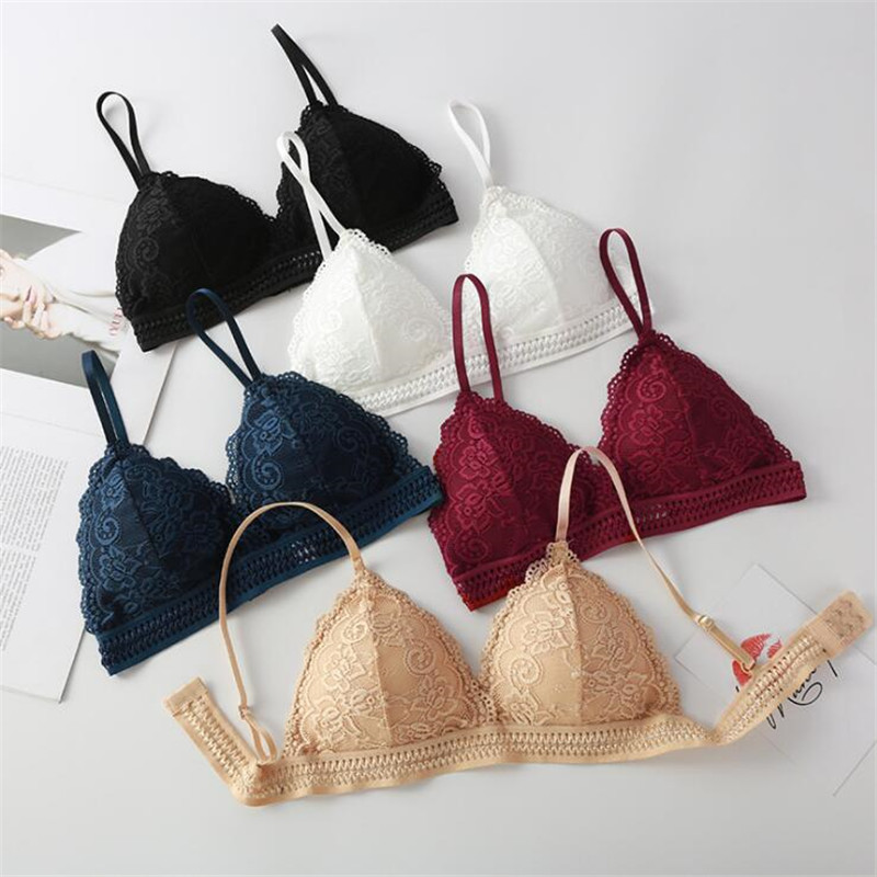 2026 Women's Bra New French Tr – Lace Bralette Set recenzja i cena
