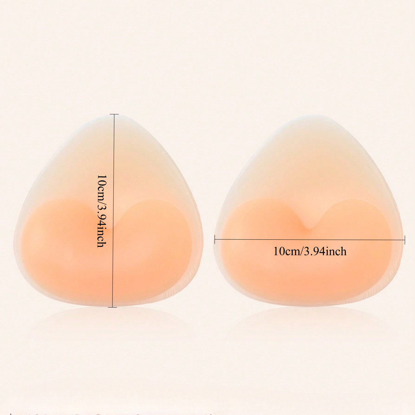 Silicone Bra Inserts, Triangle – Push Up Bra Silicone recenzja i cena