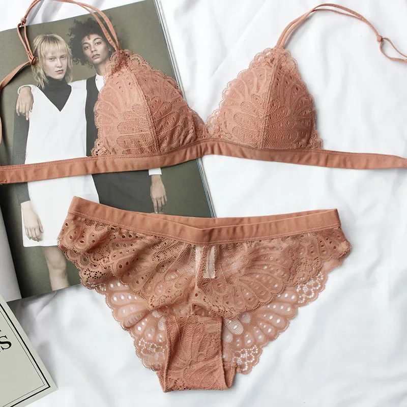 KUCLUTfull lace triangle cup s – Sleep Bra Bralette recenzja i cena