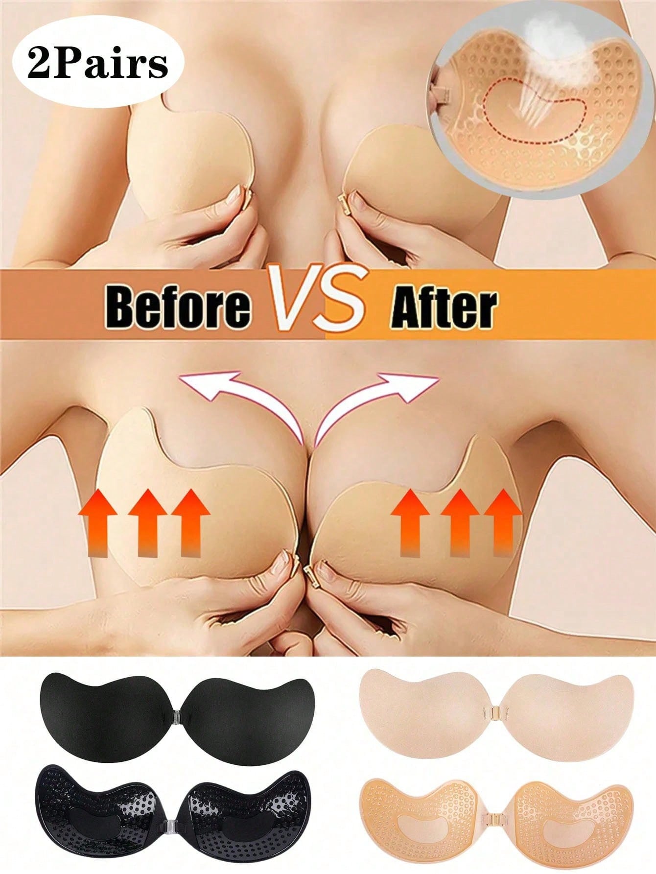 2-pack Women's Self-Adhesive I – Strapless Bra Adhesive recenzja i cena