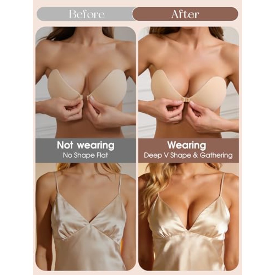 Sticky Bra Push Up Strapless A – Backless Bra Sticky recenzja i cena