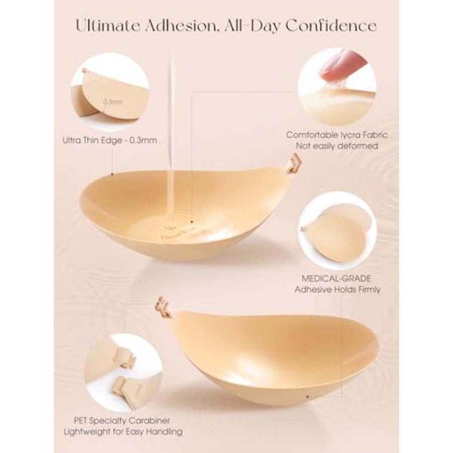 Sticky Bra Push Up Strapless A – Backless Bra Sticky recenzja i cena