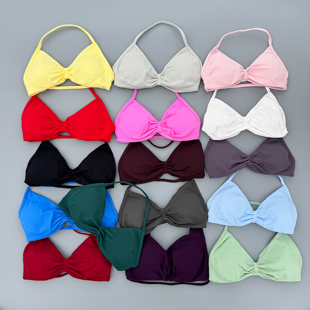 Strappy Bra Gym Top Women High – Sports Bra Racerback recenzja i cena