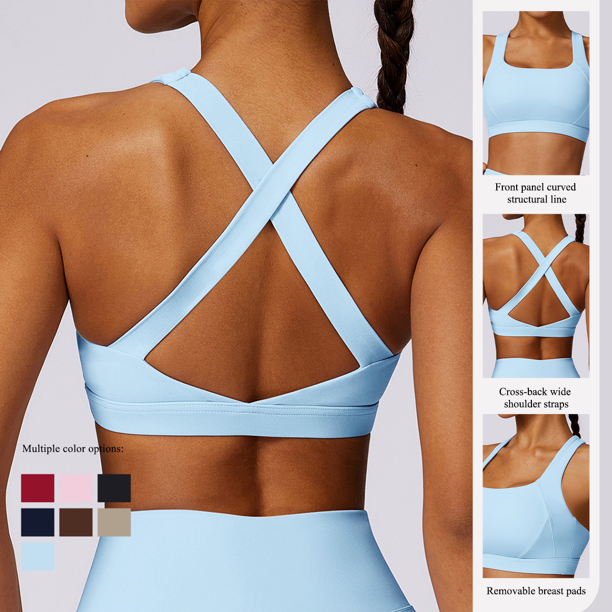 New Summer Women's Shockproof  – Minimizer Bra Women recenzja i cena