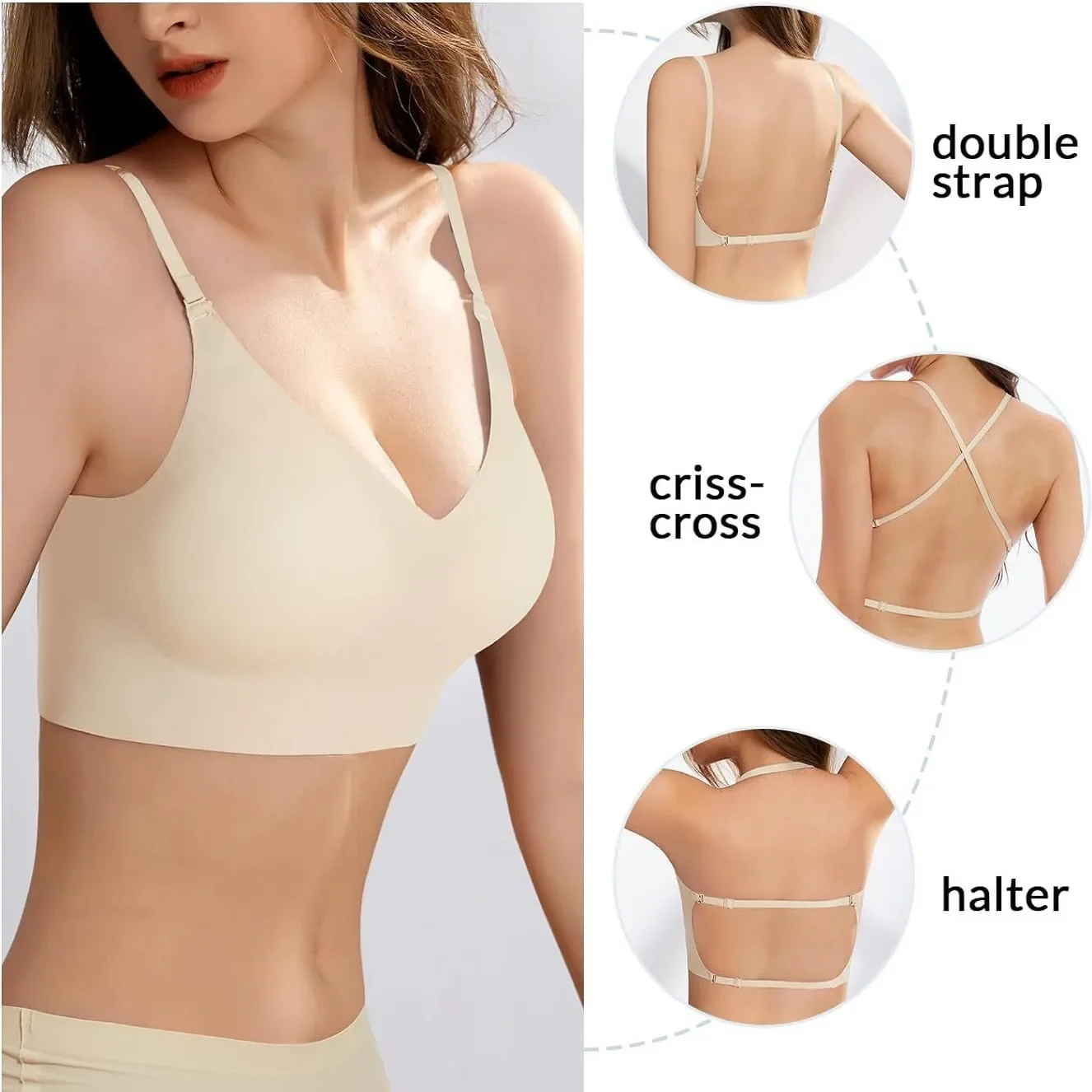 Top RatedSeamlLow Back Bra Sup – Convertible Bra Multiway recenzja i cena